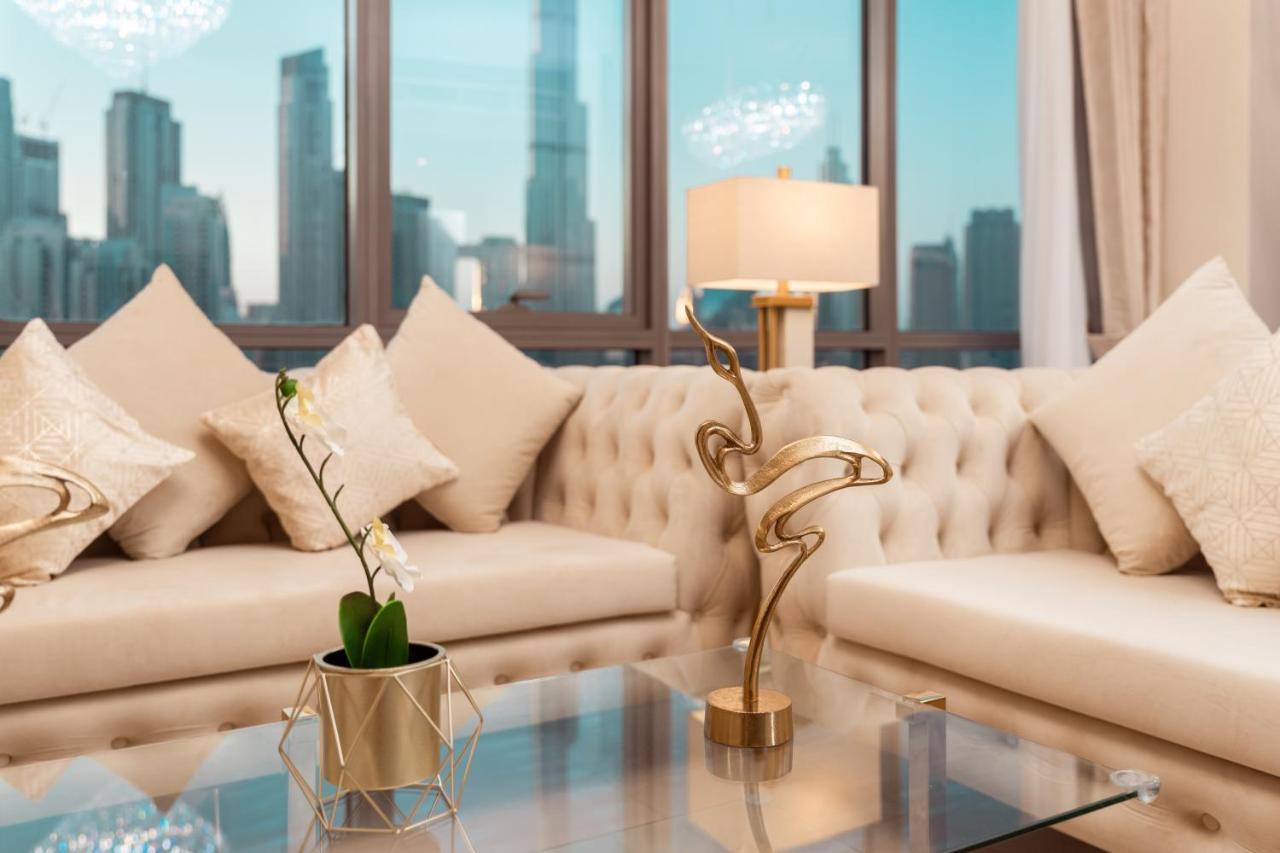 Elite Royal Apartment - Panoramic Full Burj Khalifa, Fountain & Skyline View - Baron Dubai Exterior foto